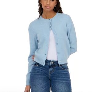Forever21 Light Blue Cardigan Sweater